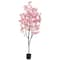 6ft. Potted Pink Cherry Blossom Artificial Tree